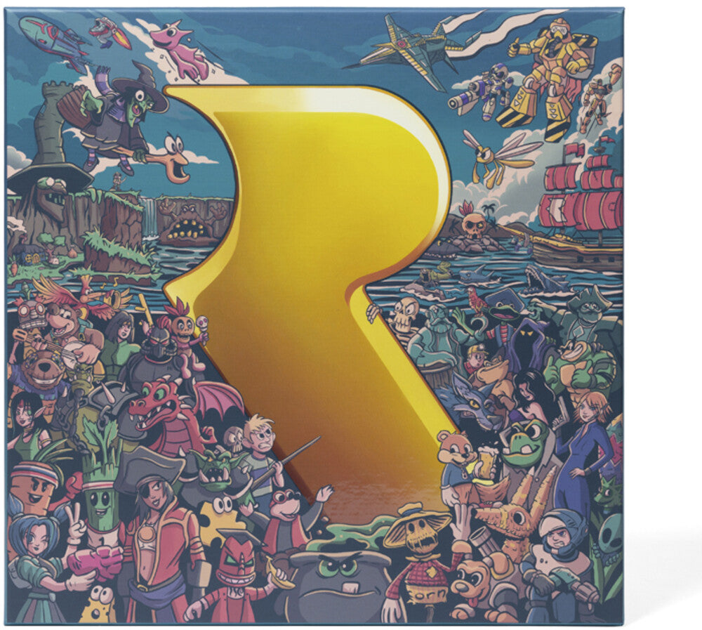 the album cover for Rare 40th Anniversary / Various (Box) (Colv) - Rare 40th Anniversary / Various (Box) [Colored Vinyl]
