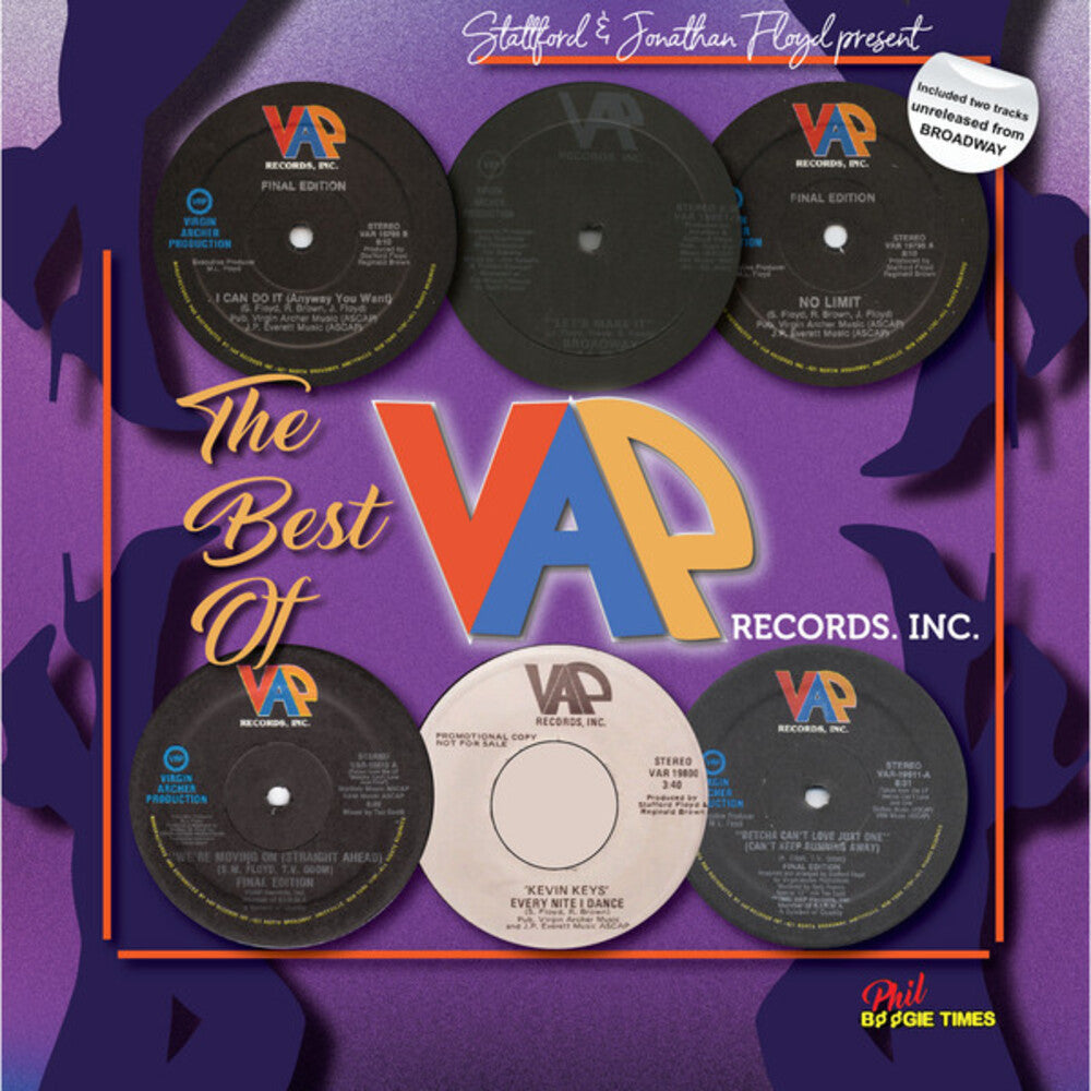 the album cover for Best Of Vap Records / Various (Reis) - Best Of Vap Records / Various [Reissue]