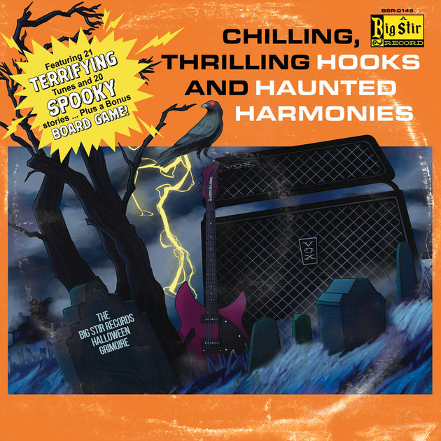 the album cover for Chilling, Thrilling Hooks And Haunted / Various - Chilling, Thrilling Hooks And Haunted / Various