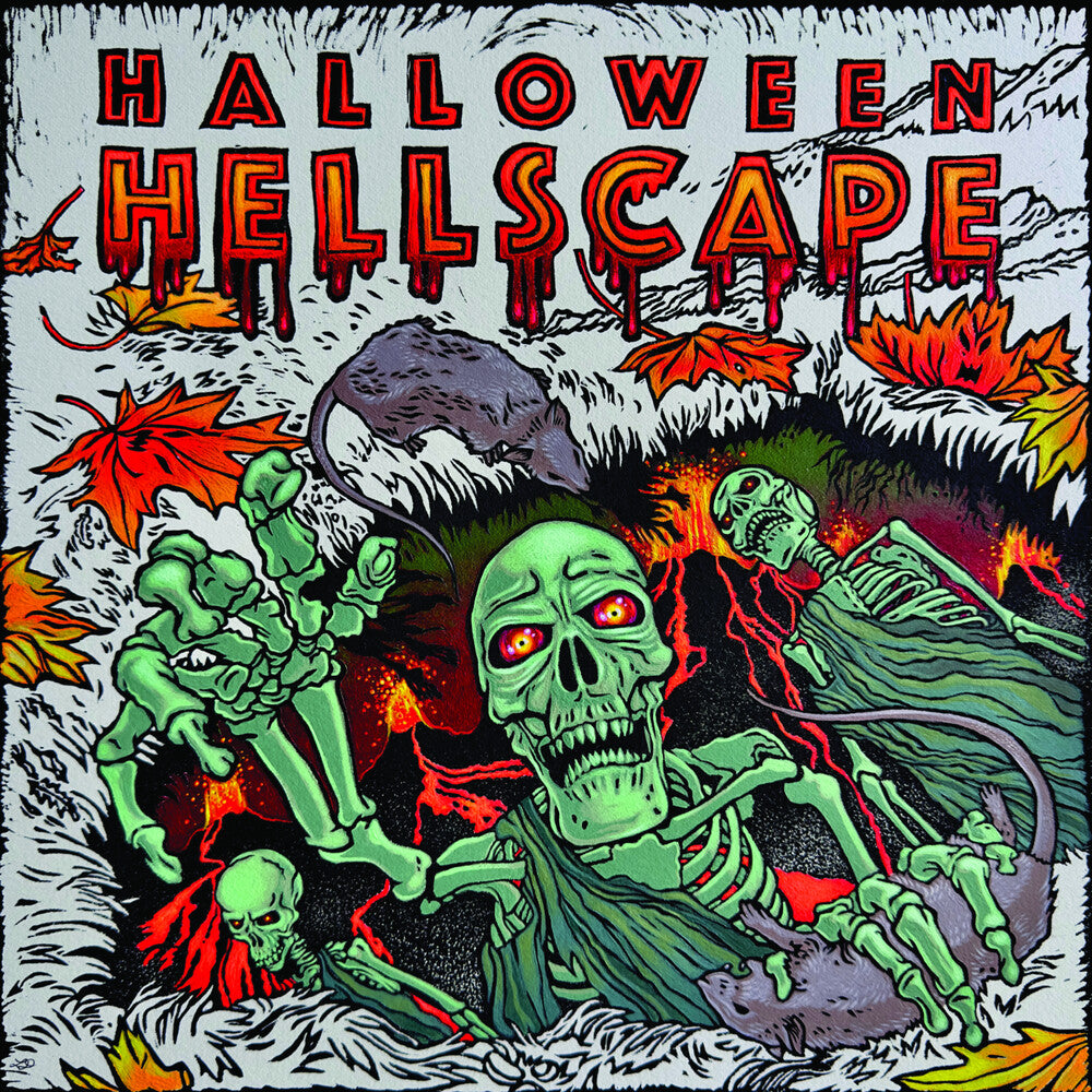 the album cover for Halloween Hellscape / Various - Halloween Hellscape (Various Artists)