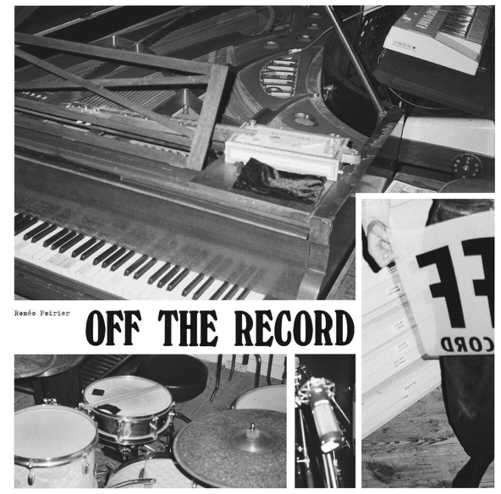 the album cover for Roméo Poirier - Off The Record