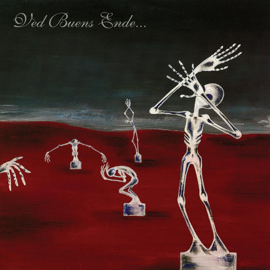 the album cover for Ved Buens Ende - Written In Waters [Colored Vinyl] (Gry) [Limited Edition] (Red)