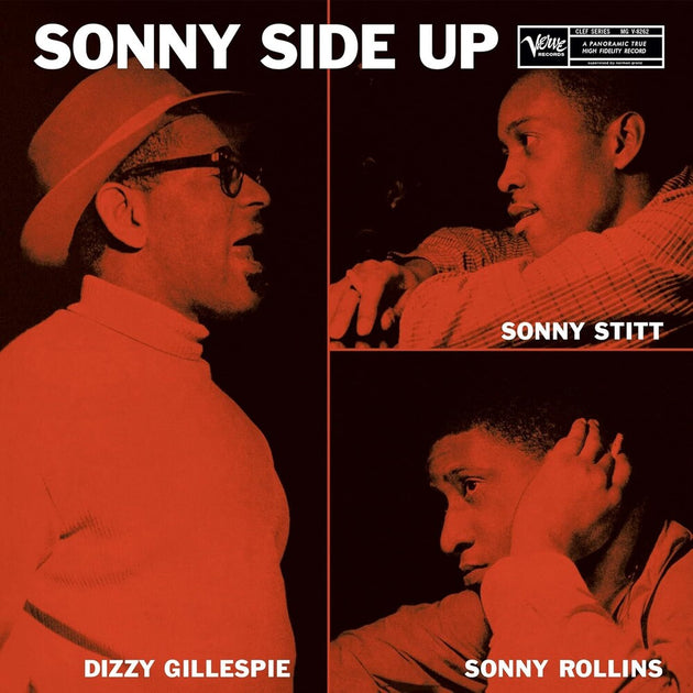 the album cover for Dizzy Gillespie  / Stitt,Sonny / Rollins,Sonny - Sonny Side Up (Verve Vault Series) [180 Gram]