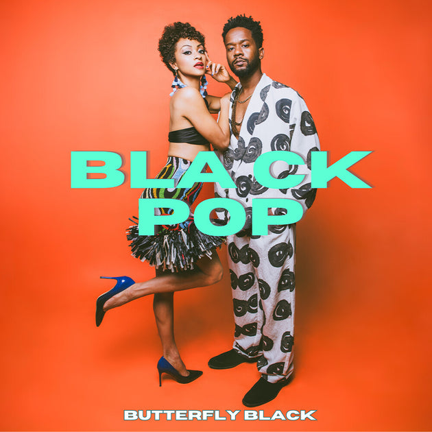 the album cover for Butterfly Black - BLACKPOP