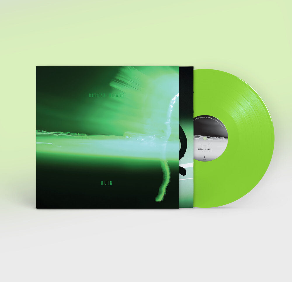 the album cover for Ritual Howls - Ruin [Neon Green Vinyl LP]