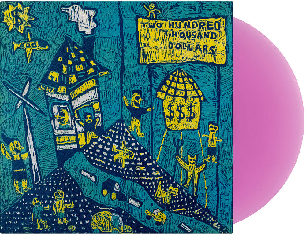 the album cover for Camp Trash - Two Hundred Thousand Dollars - Purple [Colored Vinyl]