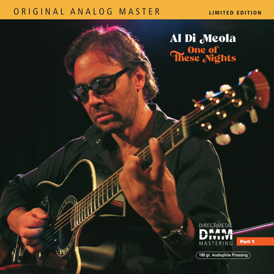 the album cover for Di Al Meola - One Of These Nights Part 1 [Limited Edition] [180 Gram]