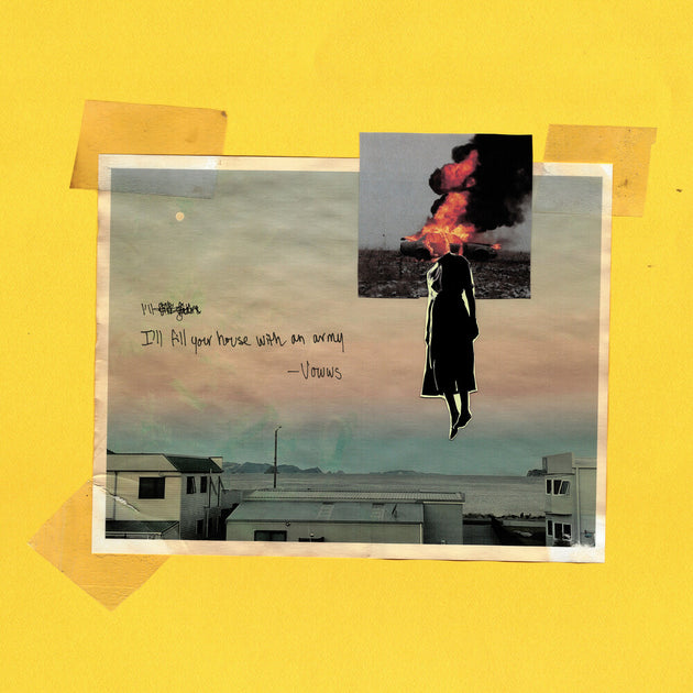 the album cover for VOWWS - I'll Fill Your House With An Army (Blk) [Colored Vinyl]