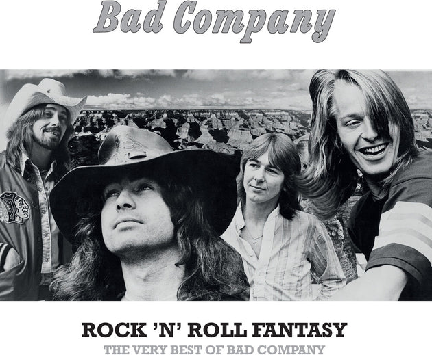 the album cover for Bad Company - Rock N Roll Fantasy: The Very Best Of (Rktbr25)