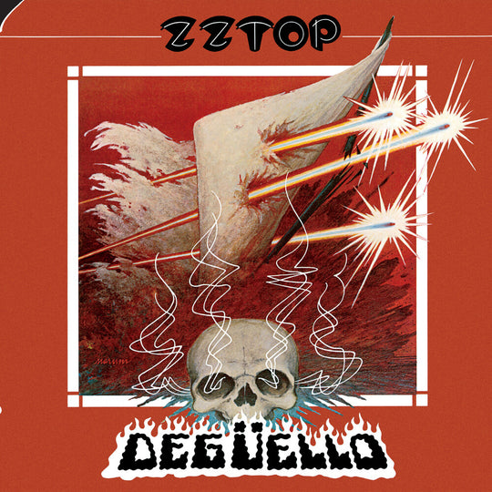 the album cover for ZZ Top - Deguello (Rktbr25) (Bme) (Hifi)