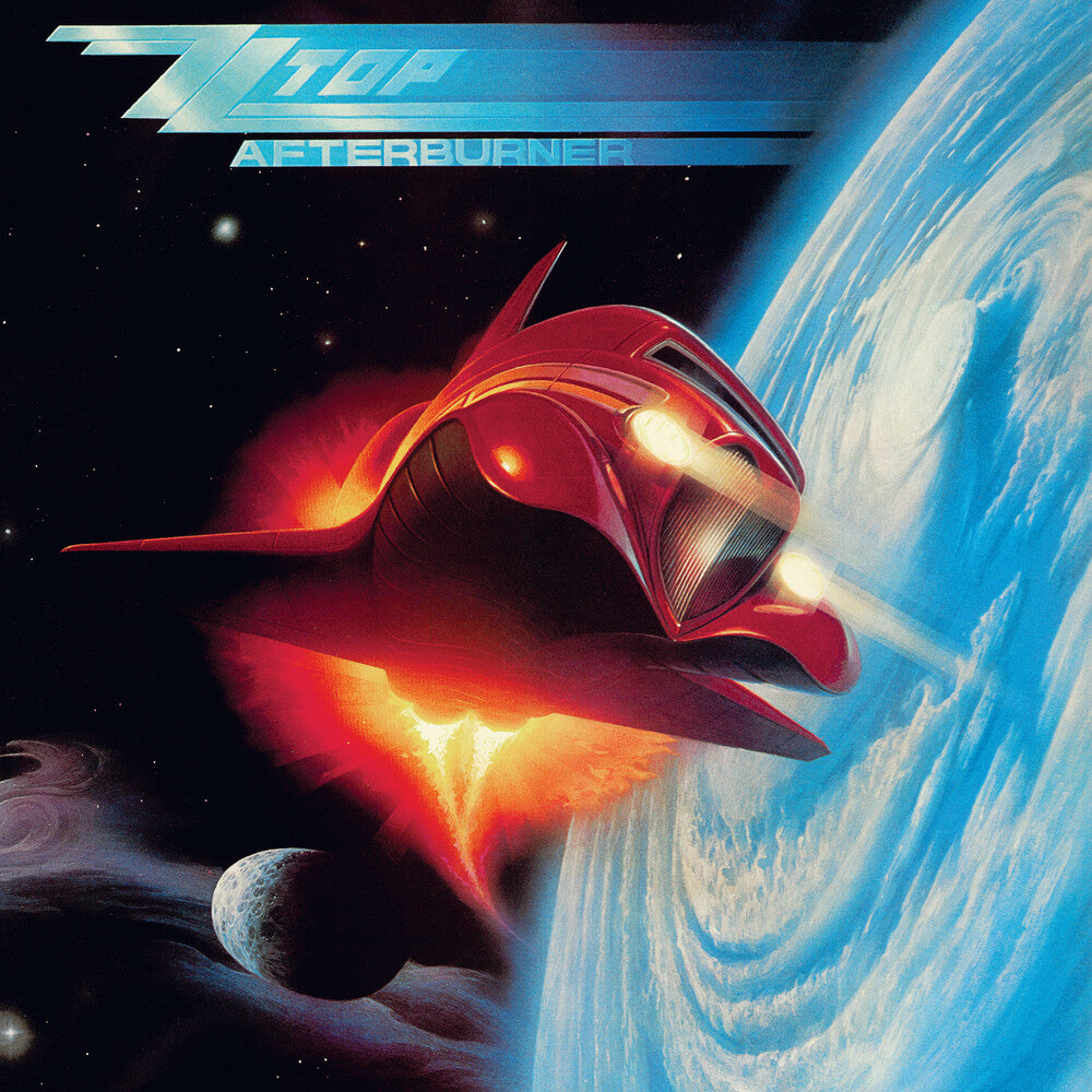 the album cover for ZZ Top - Afterburner (Rktbr25) (Bme) (Hifi)