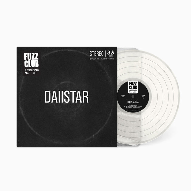the album cover for Daiistar - Fuzz Club Session [Clear Vinyl] [Limited Edition] [180 Gram] [Indie Exclusive] [Download Included]