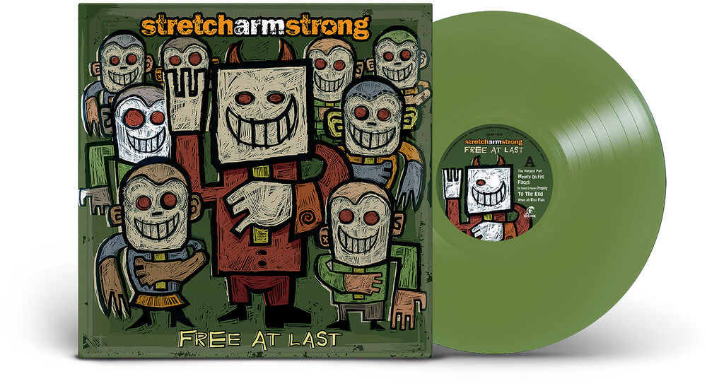 the album cover for Stretch Arm Strong - Free At Last [Colored Vinyl] (Grn) [Remastered]
