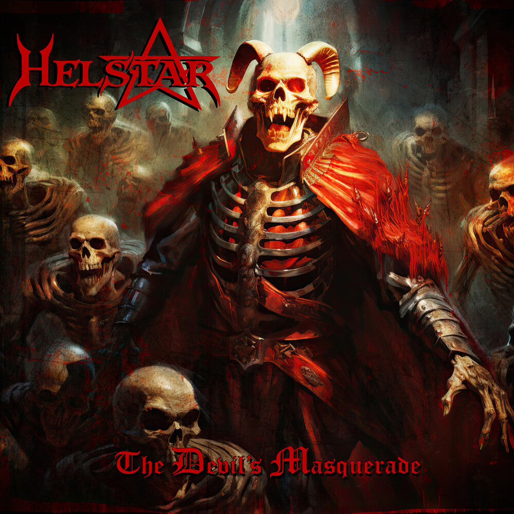the album cover for Helstar - Devil's Masquerade (Uk)