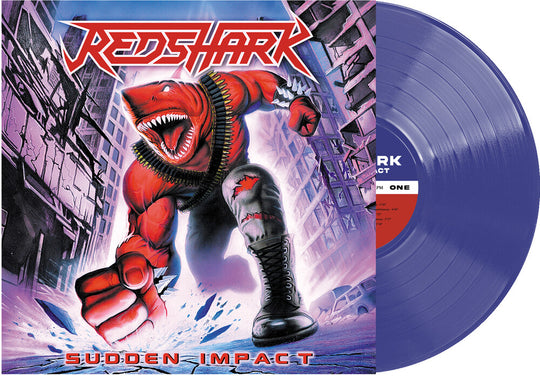 the album cover for Redshark - Sudden Impact [Colored Vinyl] [Limited Edition]