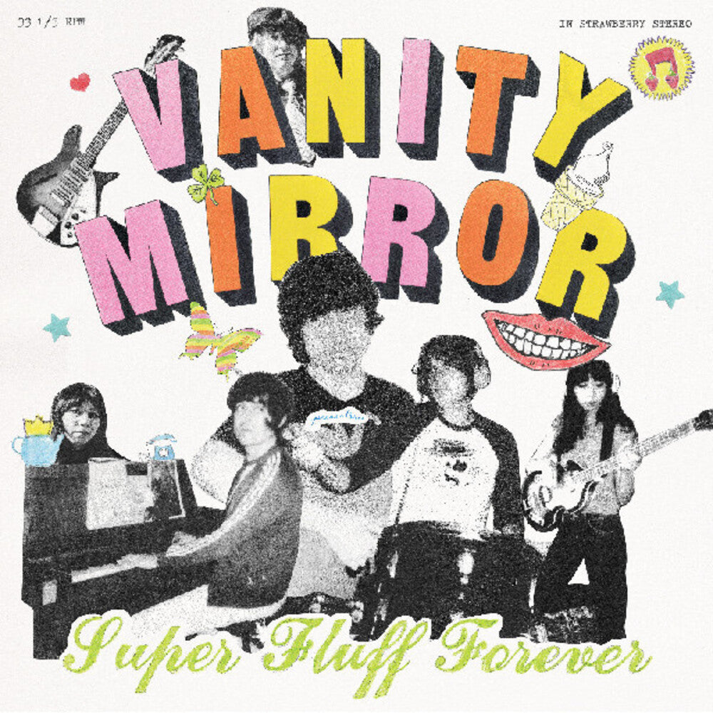 the album cover for Vanity Mirror - Super Fluff Forever