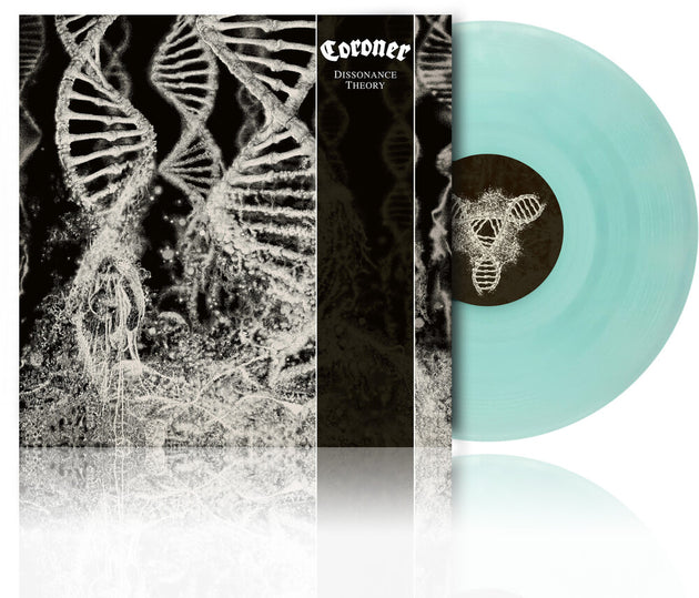 the album cover for Coroner - Dissonance Theory [Clear Vinyl] (Ofgv)