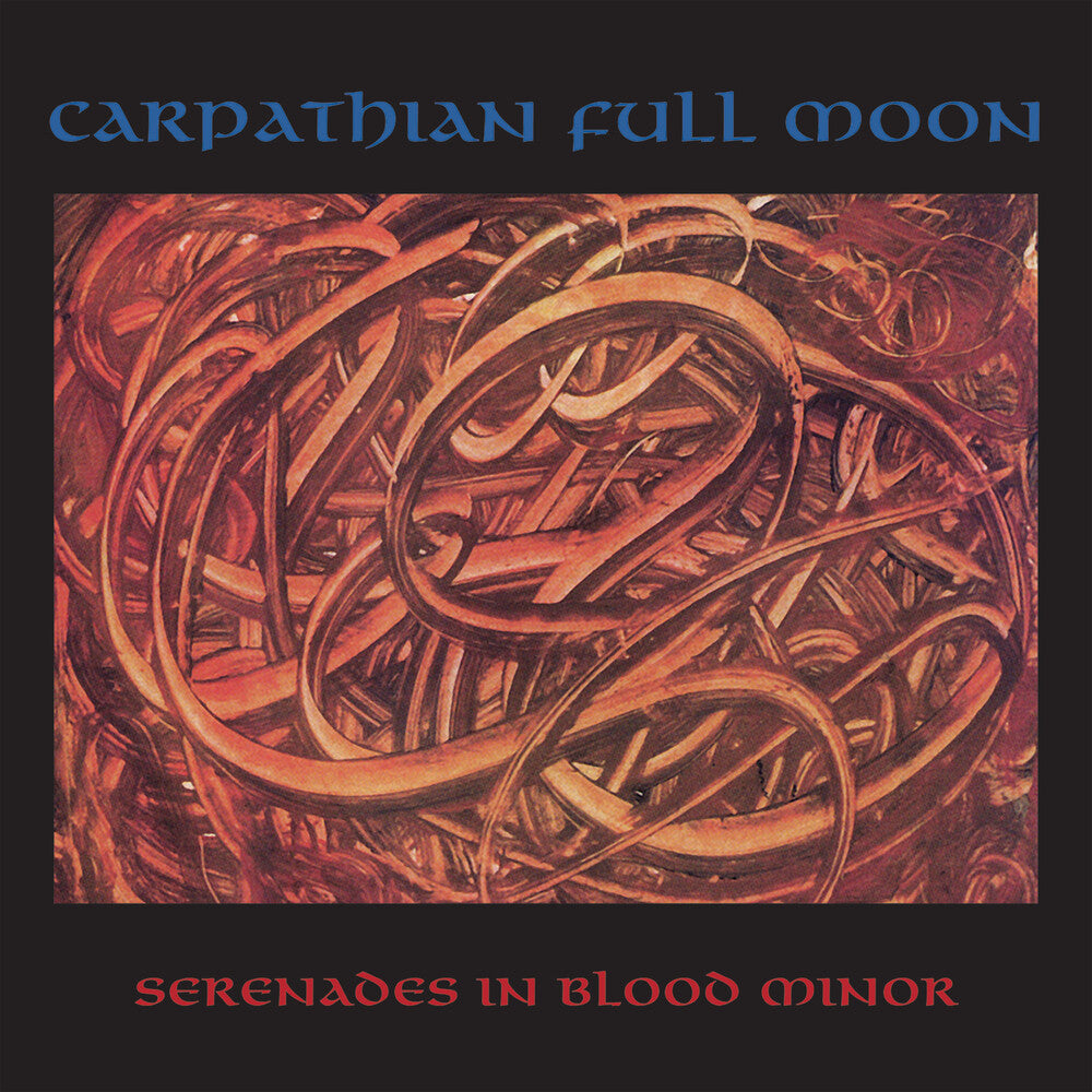 the album cover for Carpathian Full Moon - Serenades In Blood Minor
