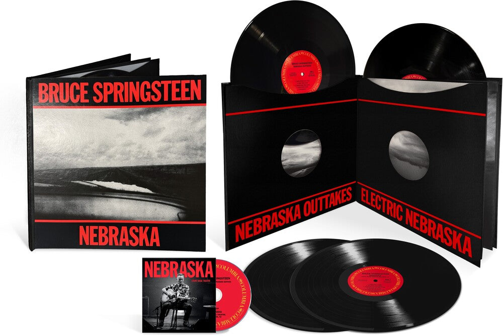 the album cover for Bruce Springsteen - Nebraska 82: Expanded Edition [Vinyl Box Set]
