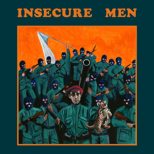 the album cover for Insecure Men - A Man For All Seasons [Indie Exclusive Opaque Orange LP]