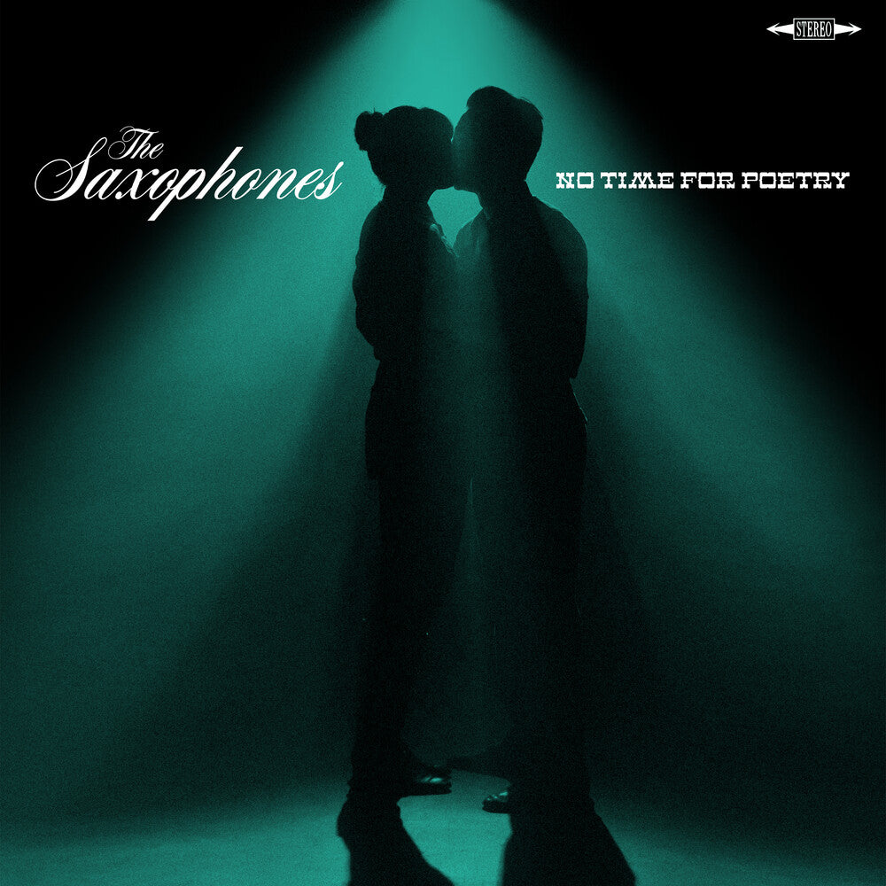 the album cover for Saxophones - No Time For Poetry [Clear Vinyl]