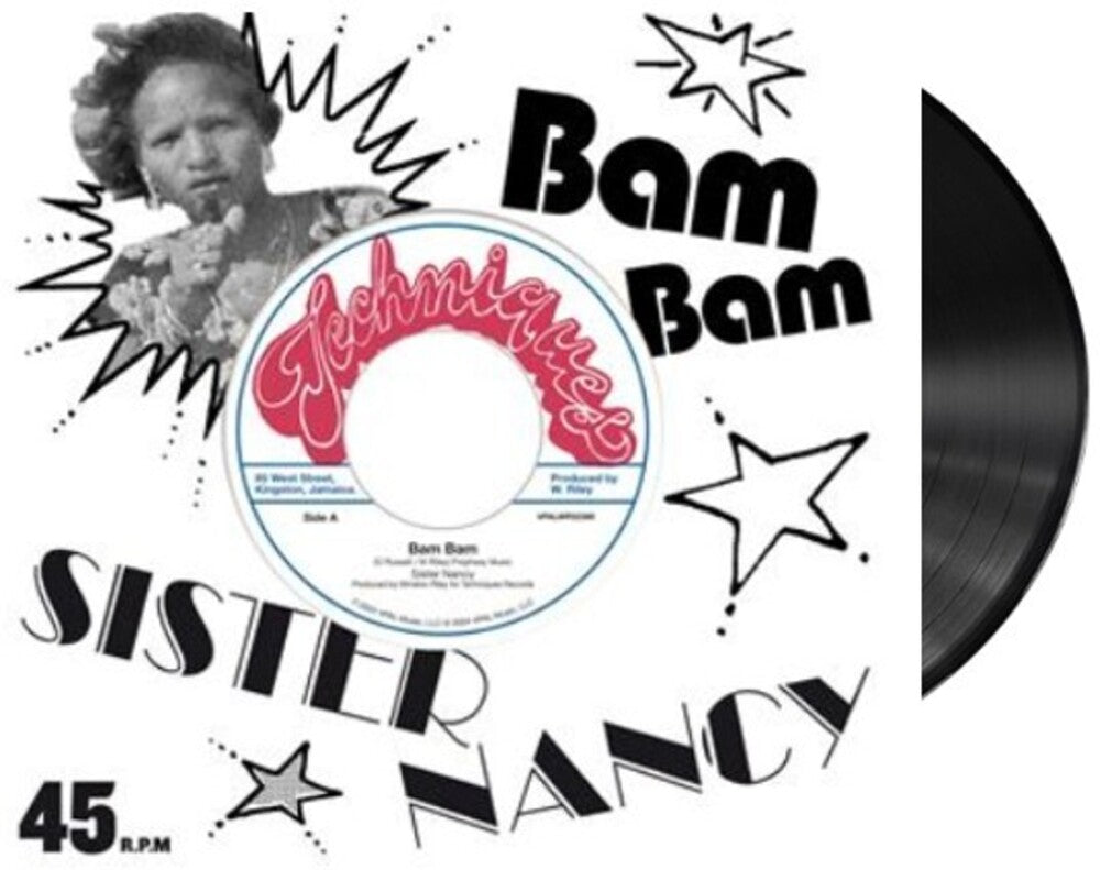 the album cover for Sister Nancy - Bam Bam