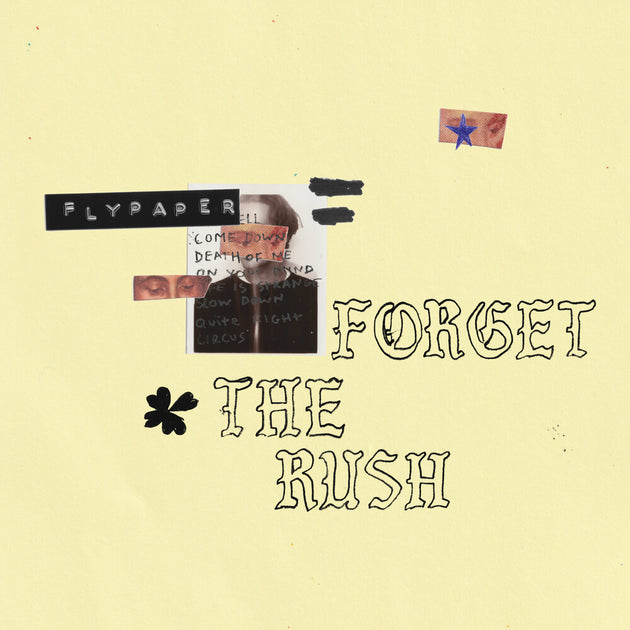 the album cover for Flypaper - Forget The Rush - Blue/Yellow (Blue) [Colored Vinyl] (Ylw)