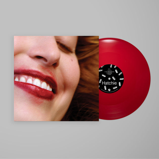 the album cover for Hatchie - Liquorice [Colored Vinyl] (Red)