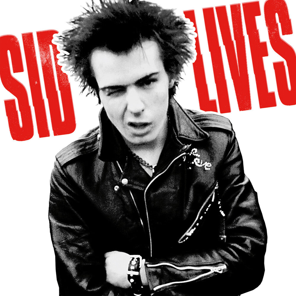 the album cover for Sid Vicious - Sid Lives [Colored Vinyl] [Limited Edition] (Red) (Spla)