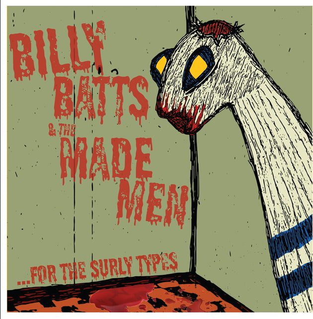 the album cover for Billy Batts  / Made Men - For The Surly Types