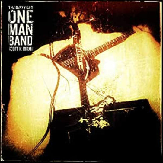 the album cover for Scott Biram  H - Dirty Old One Man Band [Colored Vinyl] (Red)