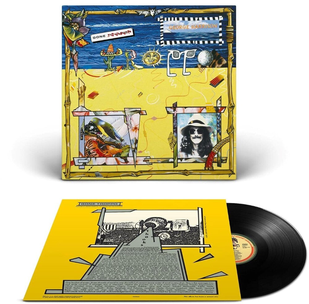 the album cover for George Harrison - Gone Troppo [180 Gram]