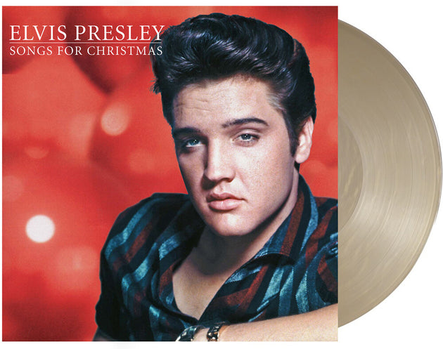 the album cover for Elvis Presley - Songs For Christmas [Clear Vinyl] (Gol) [Limited Edition] [180 Gram]