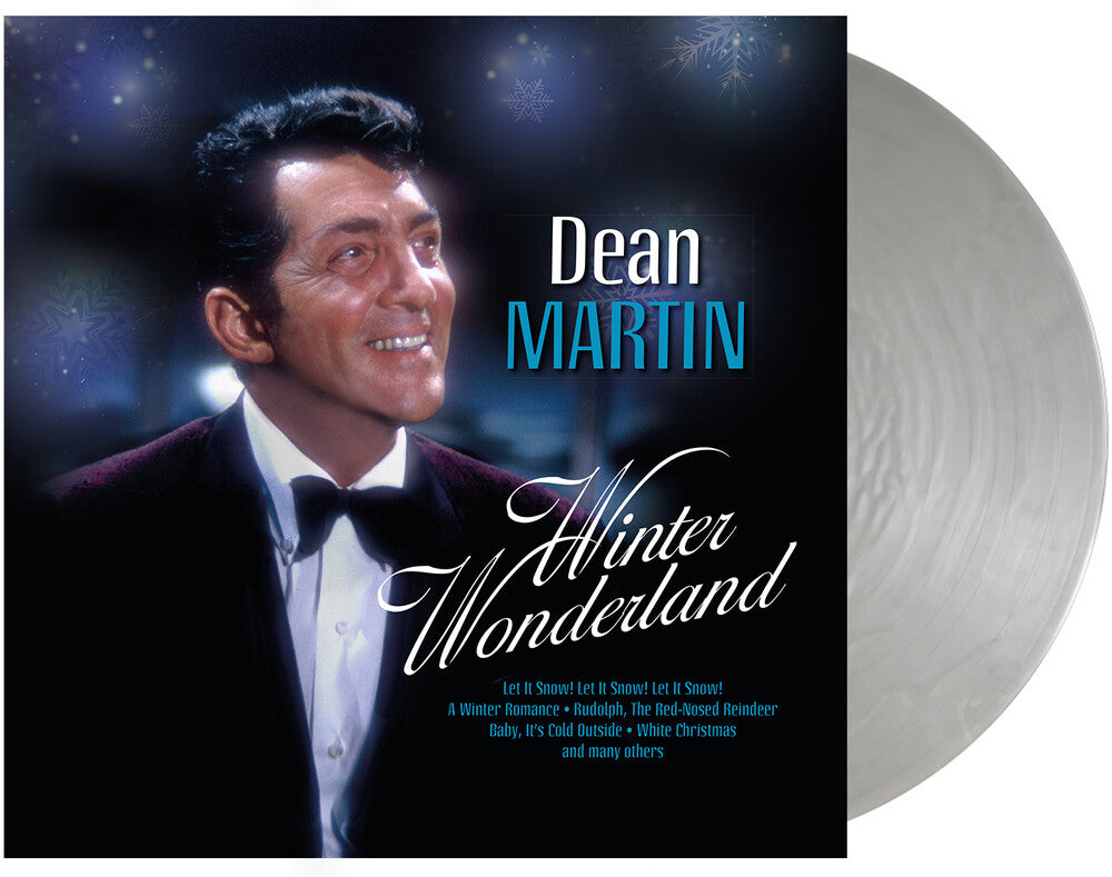 the album cover for Dean Martin - Winter Wonderland [Clear Vinyl] [Limited Edition] [180 Gram] (Slv)