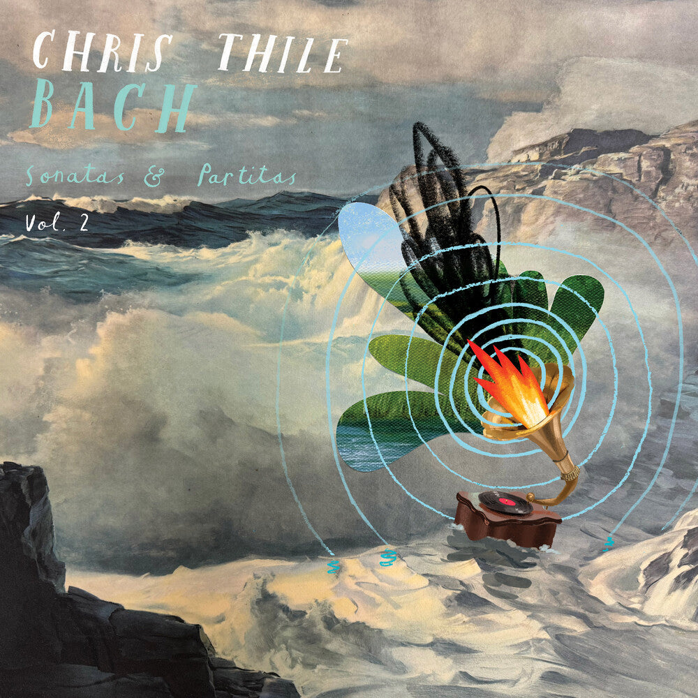 the album cover for Chris Thile - Bach: Sonatas and Partitas, Vol. 2 [2 LP]