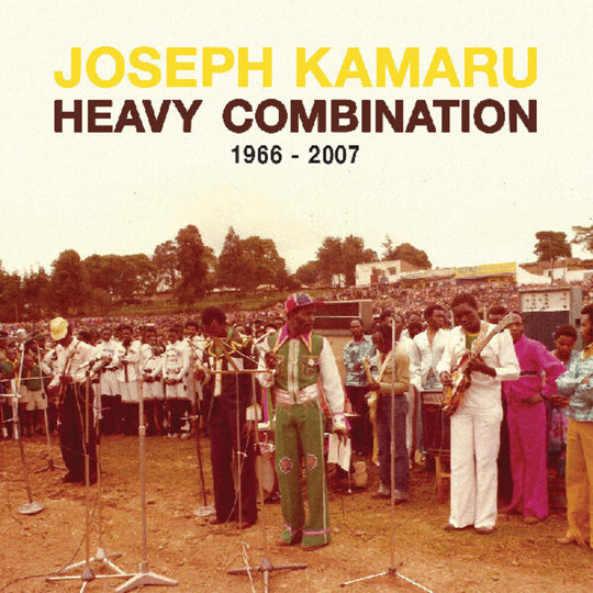 the album cover for Joseph Kamaru - Heavy Combination