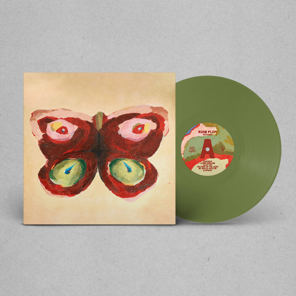 the album cover for Runo Plum - Patching - Green [Colored Vinyl] (Grn)