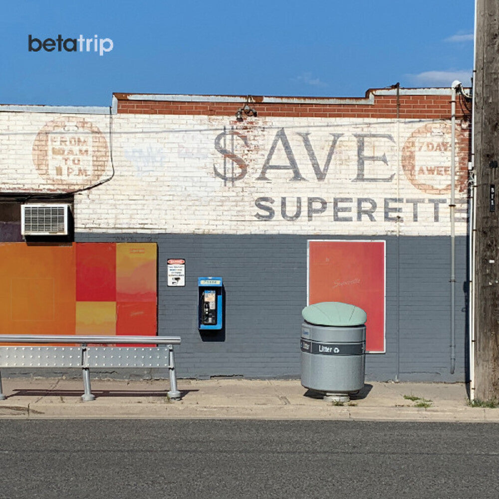 the album cover for Beta Trip - Superette [Colored Vinyl] (Red) (Eco)