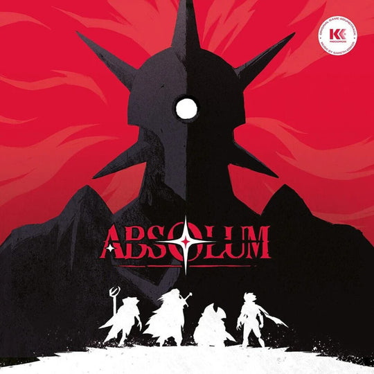 the album cover for Gareth Coker  (Colv) (Red) (Wht) - Absolum - O.S.T. [Colored Vinyl] (Red) (Wht)