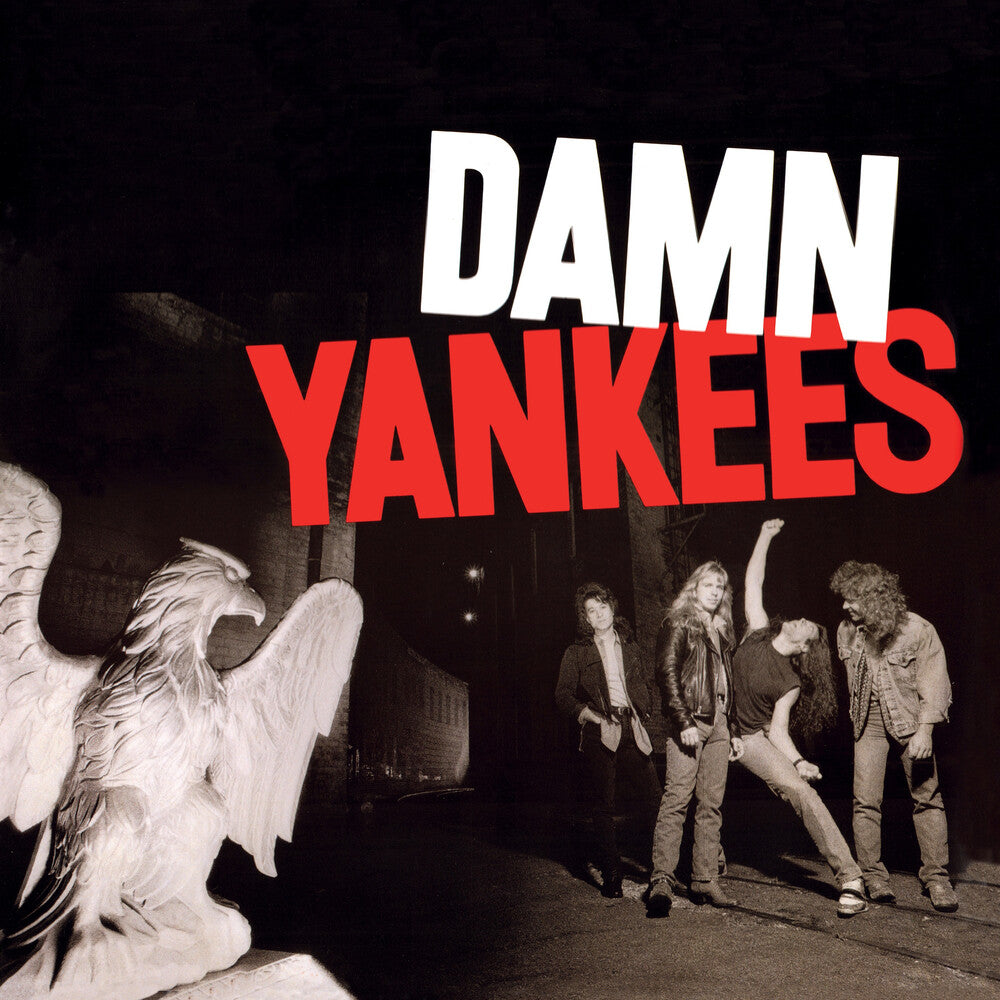 the album cover for Damn Yankees - Damn Yankees (Blue) [Clear Vinyl] (Aniv)