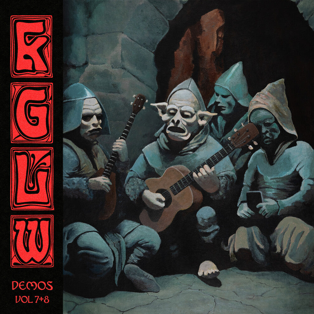 the album cover for King Gizzard And The Lizard Wizard - King Gizzard: Demos Vol 7 + 8 [Colored Vinyl] (Spla)