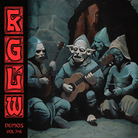 the album cover for King Gizzard And The Lizard Wizard - King Gizzard: Demos Vol 7 + 8 [Colored Vinyl] (Spla)