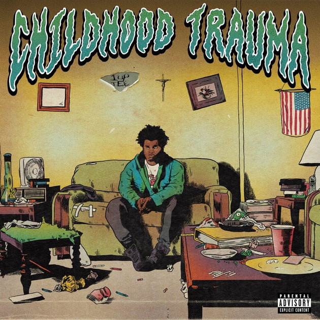 the album cover for 1up Tee - Childhood Trauma