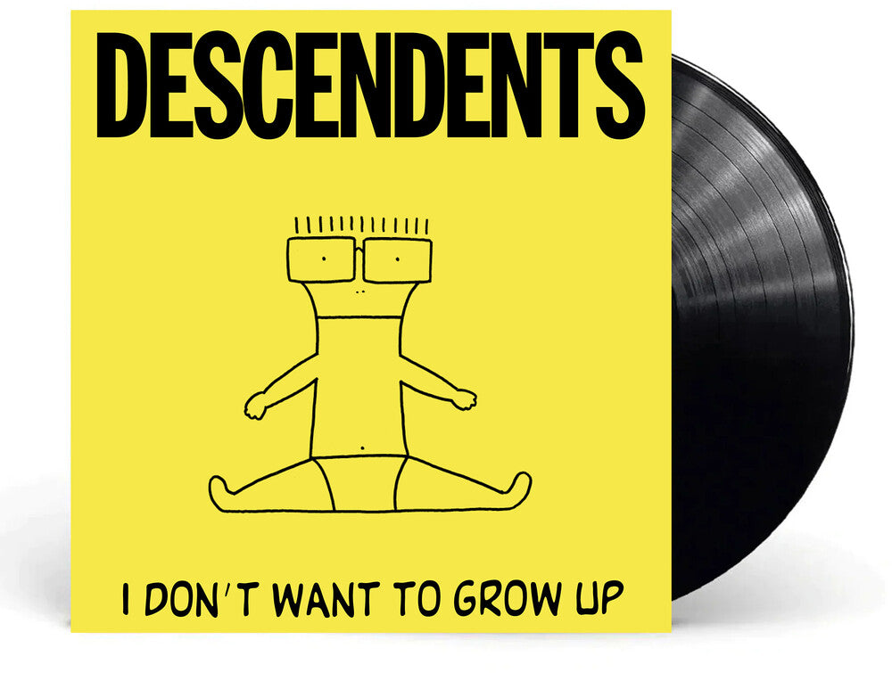 the album cover for Descendents - I Don't Want To Grow Up - Blue (Blue) [Colored Vinyl]