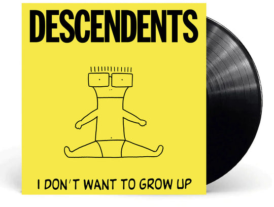 the album cover for Descendents - I Don't Want To Grow Up - Blue (Blue) [Colored Vinyl]