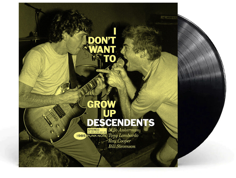 the album cover for Descendents - I Don't Want To Grow Up (Punk Note Edition)