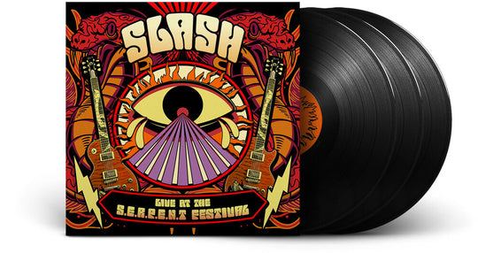 the album cover for Slash - Live at the S.E.R.P.E.N.T Festival [3LP]