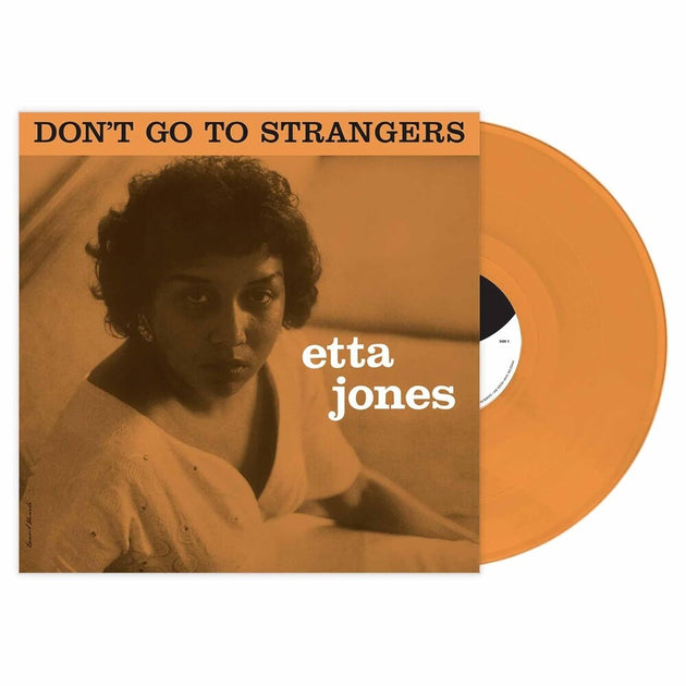 the album cover for Etta Jones - Don't Go To Strangers [Colored Vinyl] (Org) (Uk)