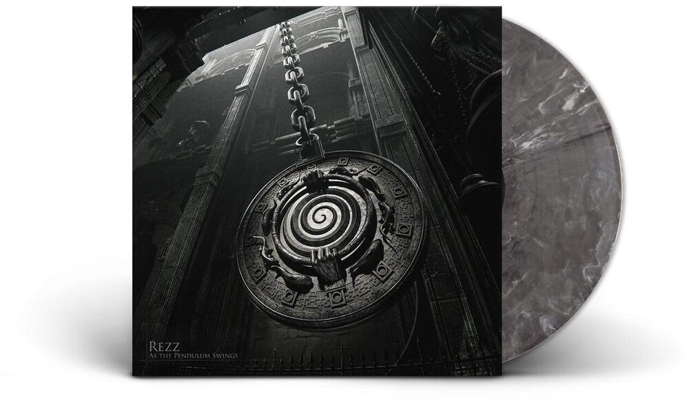 the album cover for Rezz - As The Pendulum Swings [Gray Colored Vinyl]