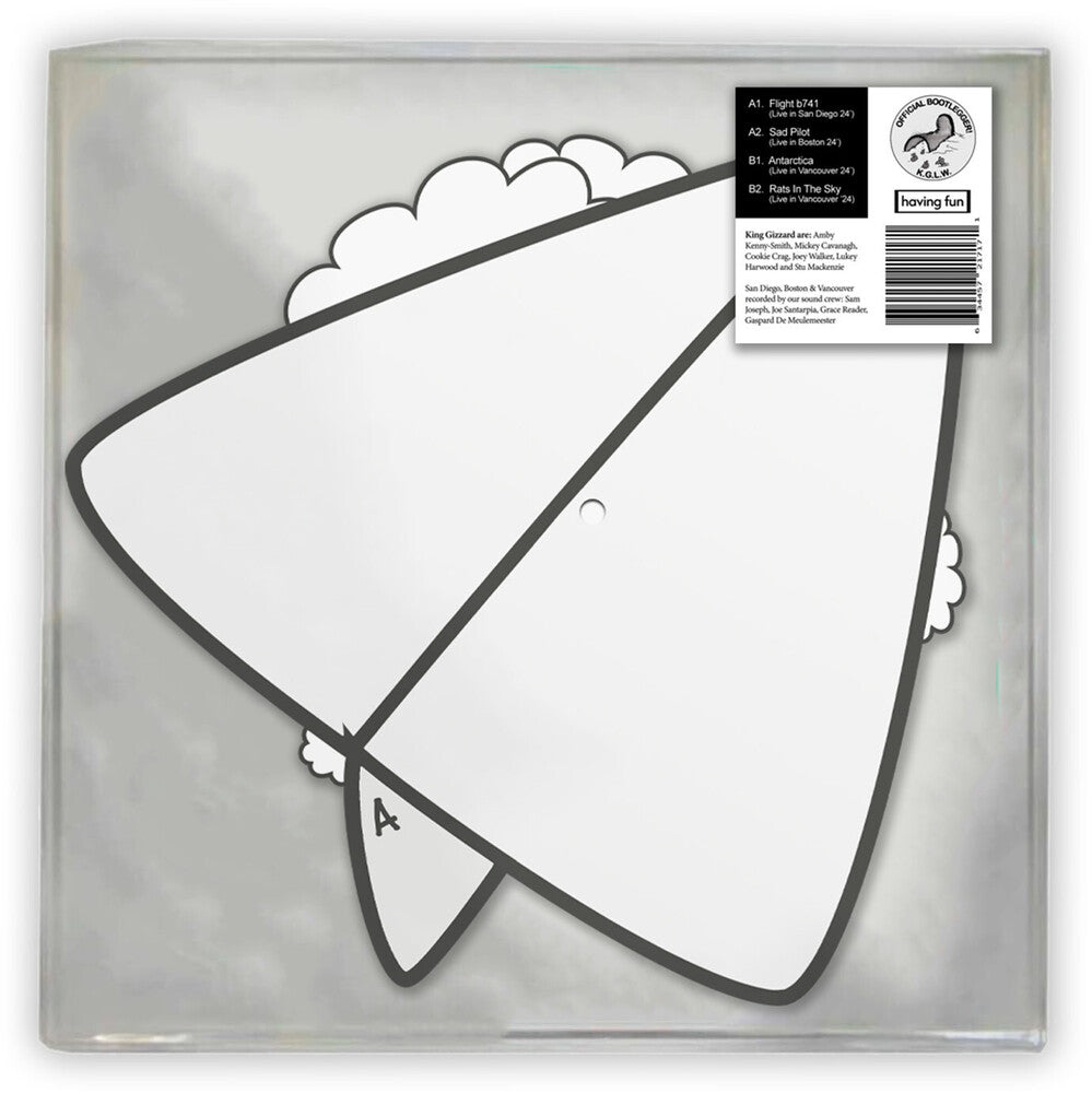 the album cover for King Gizzard & The Lizard Wizard - Live In 24' [RSD Black Friday 2025]